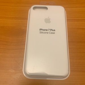 Apple iPhone 7 Plus Silicone Case white